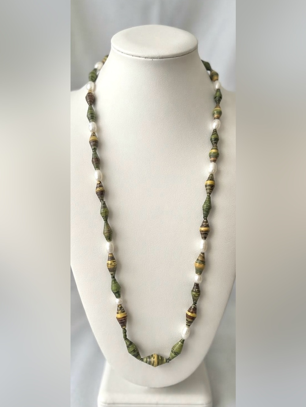 Handmade artisan Beaded Necklace